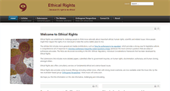 Desktop Screenshot of ethicalrights.com